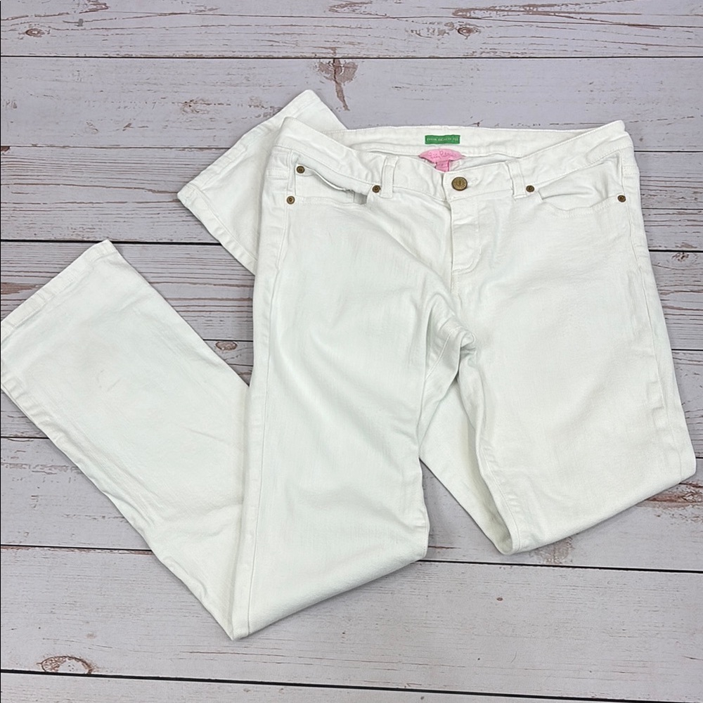 Lilly Pulitzer White Women's Jeans